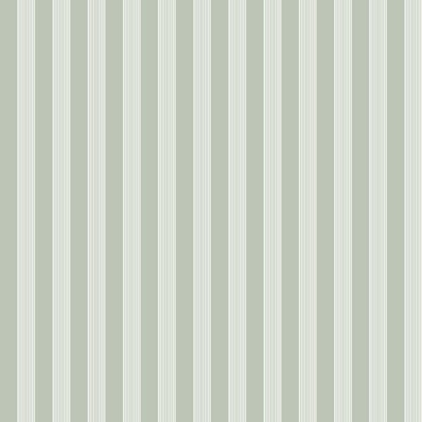 Little Explorers 2 Wallpaper Vertical Ribbon Stripe Green Galerie 12385