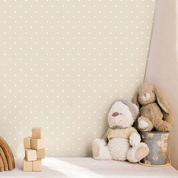 Little Explorers 2 Wallpaper Dot Beige Galerie 14862