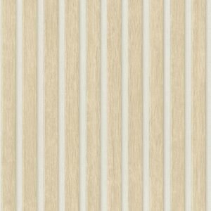 Wood Slats Wallpaper Beige/White AS Creation 39109-7