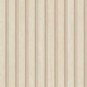 Wood Slats Wallpaper Cream AS Creation 39109-6