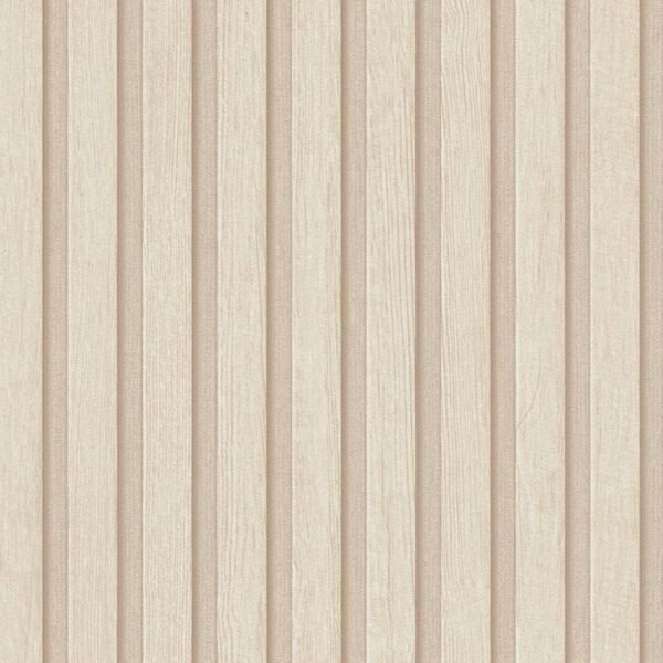 Wood Slats Wallpaper Cream AS Creation 39109-6