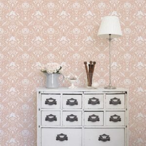 Ekbacka Niki Floral Wallpaper Pink Galerie 14027