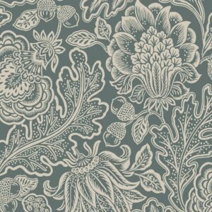 Fernhurst Floral Trail Wallpaper Green Belgravia 1114