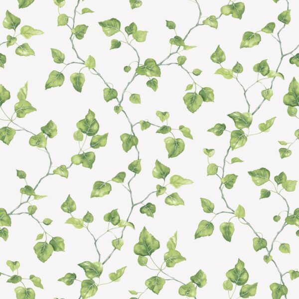 Just Kitchens Just Ivy Wallpaper Green Galerie G45431